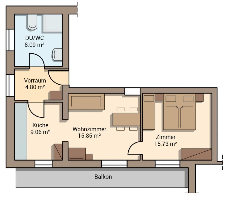 Apart Tyrol Umhausen Room photo